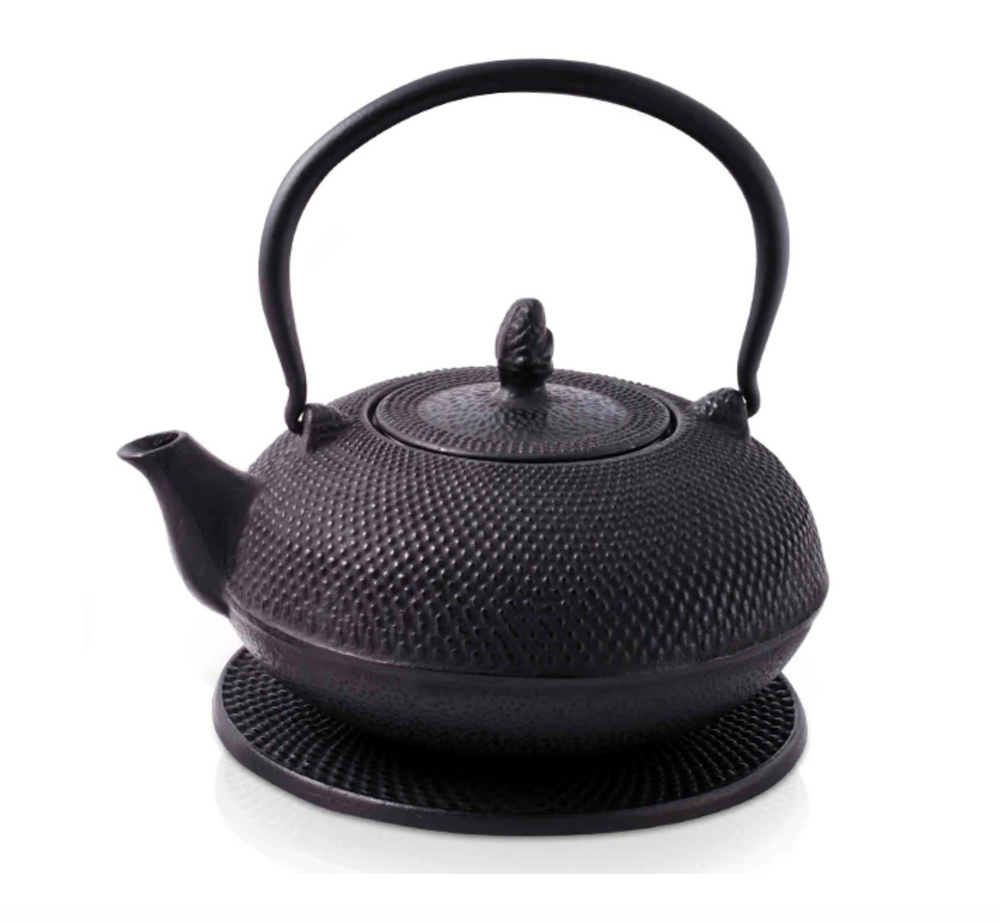 Kaito Black Cast Iron Teapot