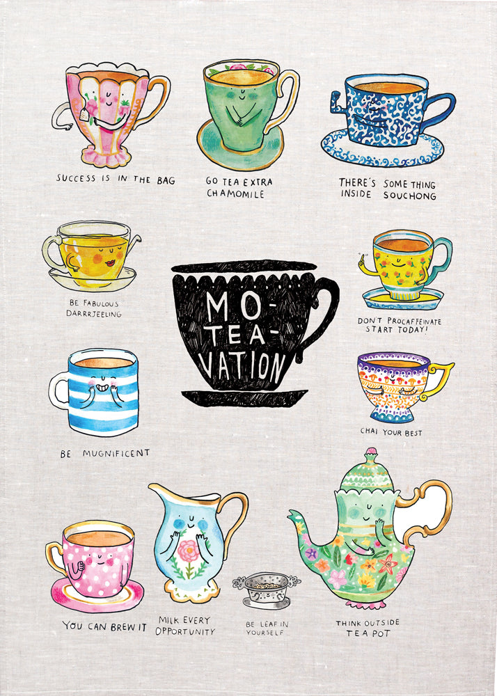 MoTEAvation  - Tea Towel