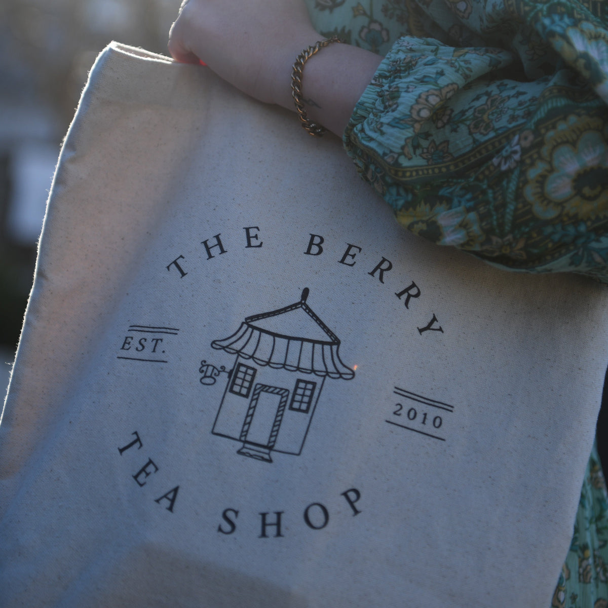 The Berry Tea Shop Tote Bag